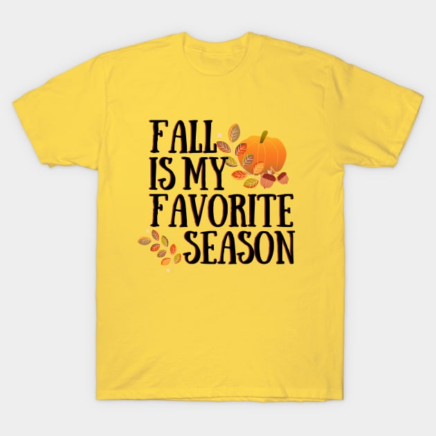 Fall is my favorite season #1 T-Shirt by mareescatharsis